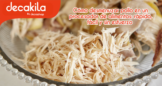Cómo desmenuzar pollo en un procesador de alimentos: rápido, fácil y sin esfuerzo