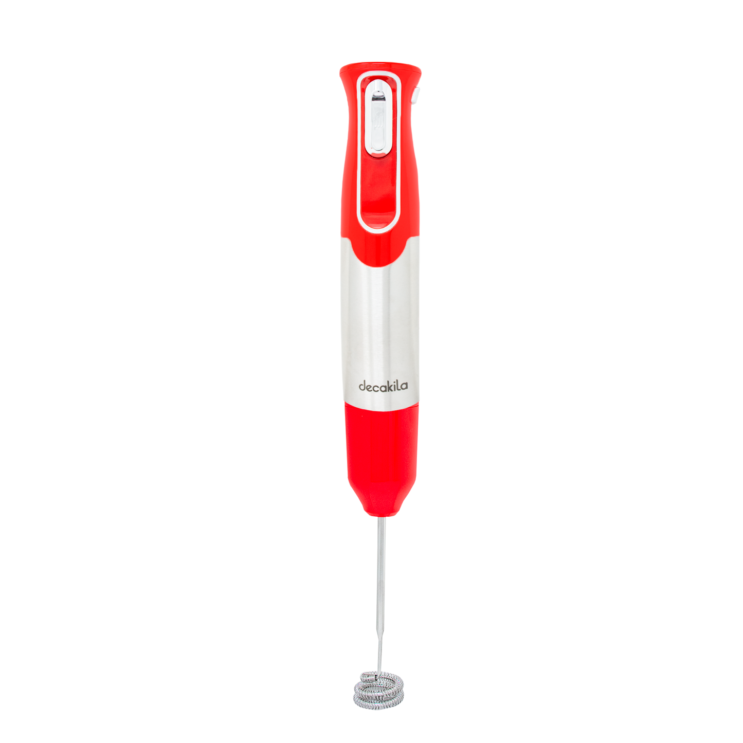 Batidora de Inmersión Inalámbrica con Accesorios 4 en 1 Roja Decakila KMJB024R (CAJA DE 6 PZAS)
