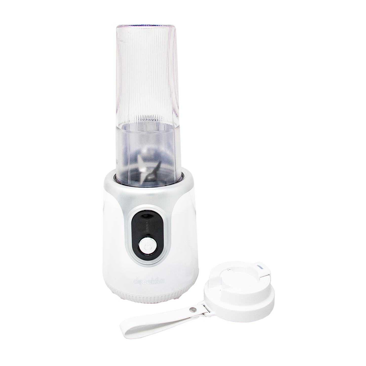 Licuadora Personal 500 ml Inalámbrica Blanca Decakila KMJB022W (Caja de 8 Piezas)