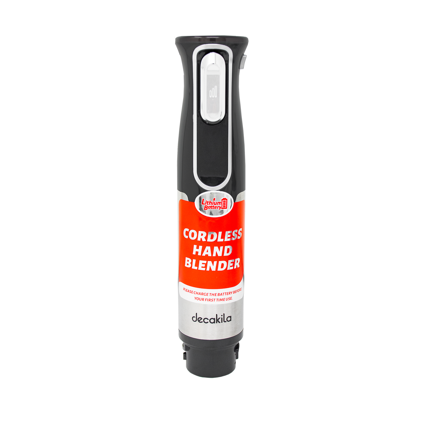 Batidora de Inmersión Inalámbrica con Accesorios 5 en 1 Negro Decakila KMJB021B (Caja de 6 Piezas)