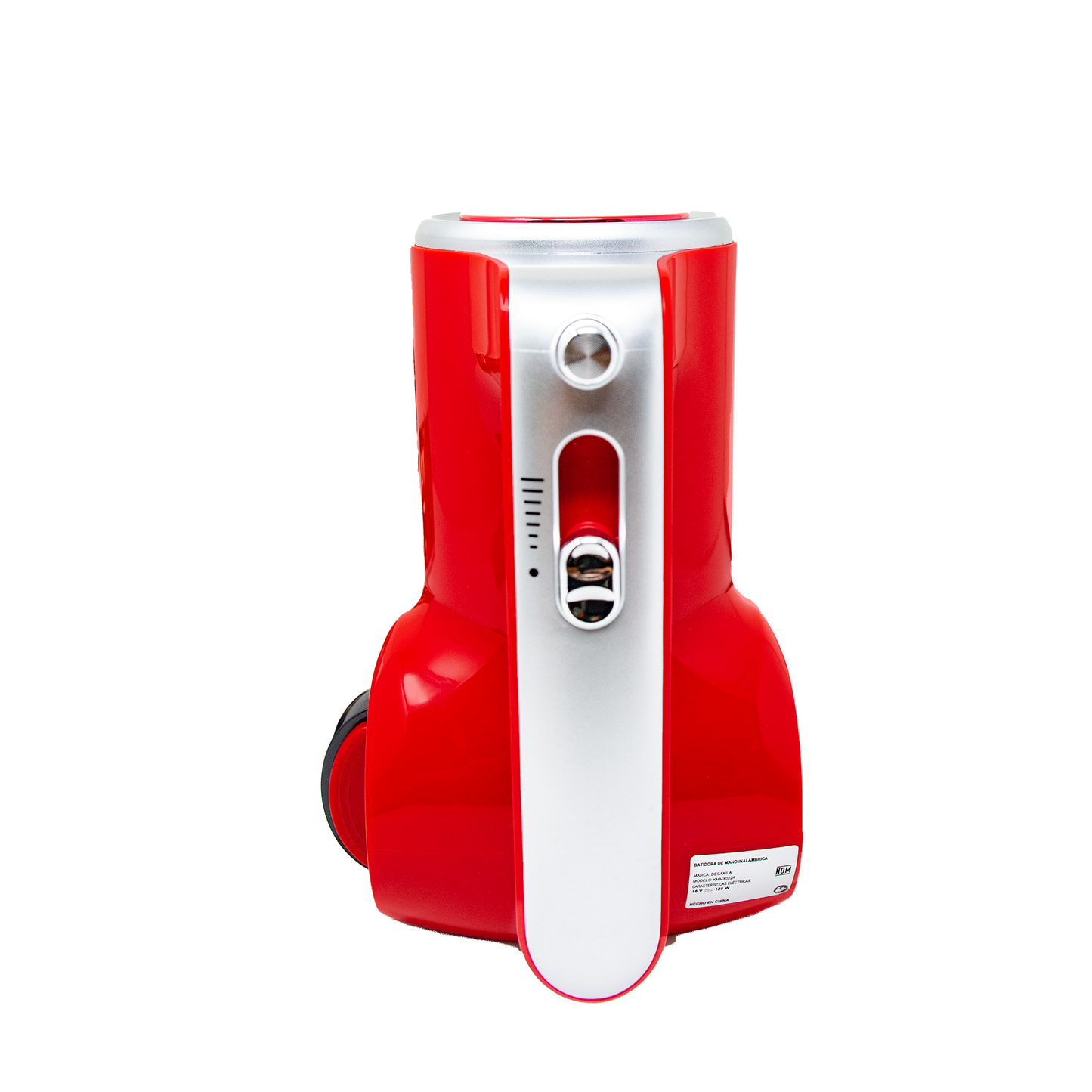 Batidora de Mano 7 Velocidades Inalámbrica con Batería Recargable Rojo Decakila KUMX023R