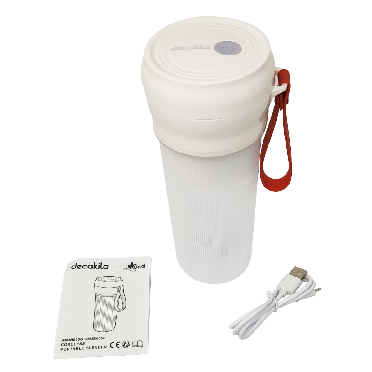 Combo Personal: Cafetera Personal con Termo + Licuadora Personal Inalámbrica Decakila