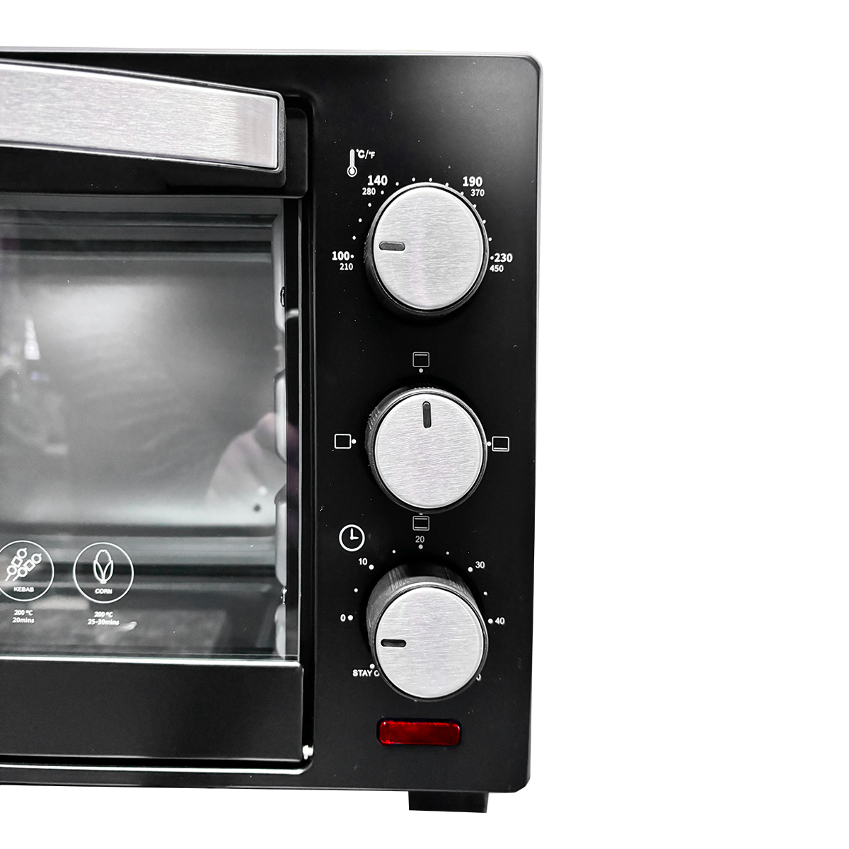 Combo Flash: Sandwichera 2 Panes + Horno Eléctrico 22 L + Batidora de Inmersión con Accesorios Inalámbrica Negro Decakila