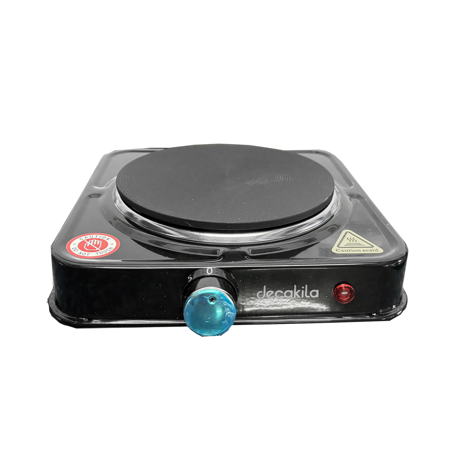 Combo Gourmet: Cafetera 12 Tazas + Procesador de Alimentos Inalámbrico + Parrilla Eléctrica Base de Plato Negro Decakila