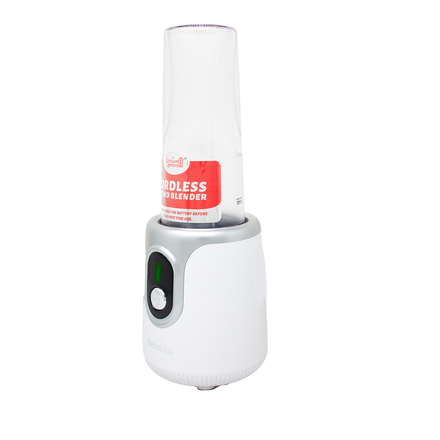 Licuadora Personal 500 ml Inalámbrica Blanca Decakila KMJB022W (Caja de 8 Piezas)