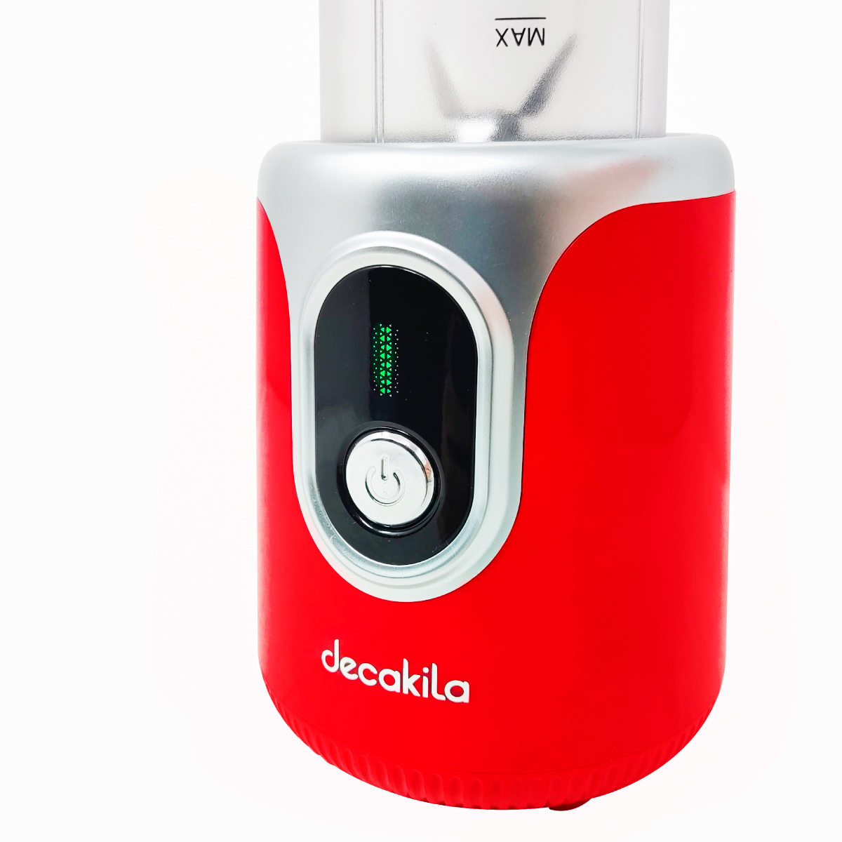 Licuadora Personal 500 ml Inalámbrica Roja Decakila KMJB022R (Caja de 8 Piezas)