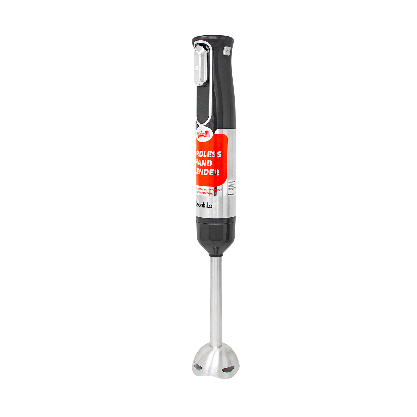 Batidora de Inmersión Inalámbrica con Accesorios 5 en 1 Negro Decakila KMJB021B (Caja de 6 Piezas)