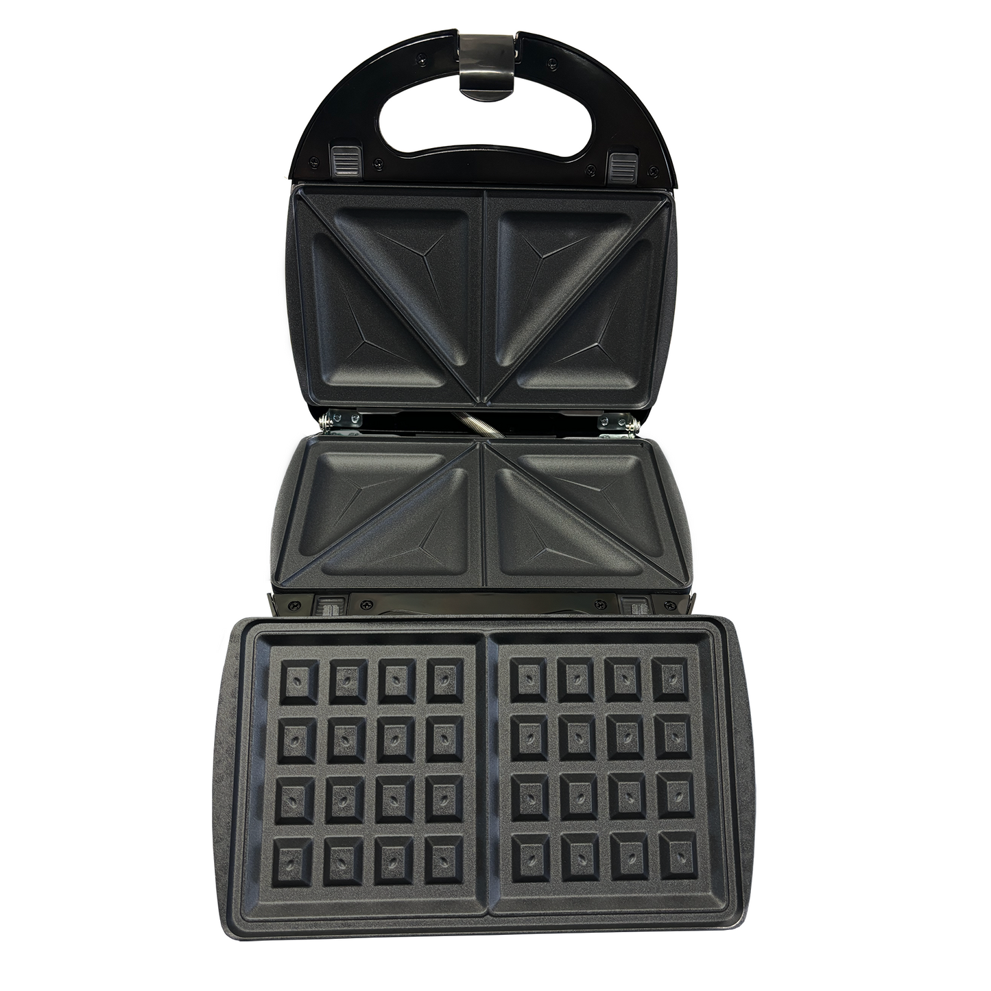 Sandwichera 3 en 1 Placas Intercambiables 750 W Decakila KUEC048M (Caja de 6 Piezas)