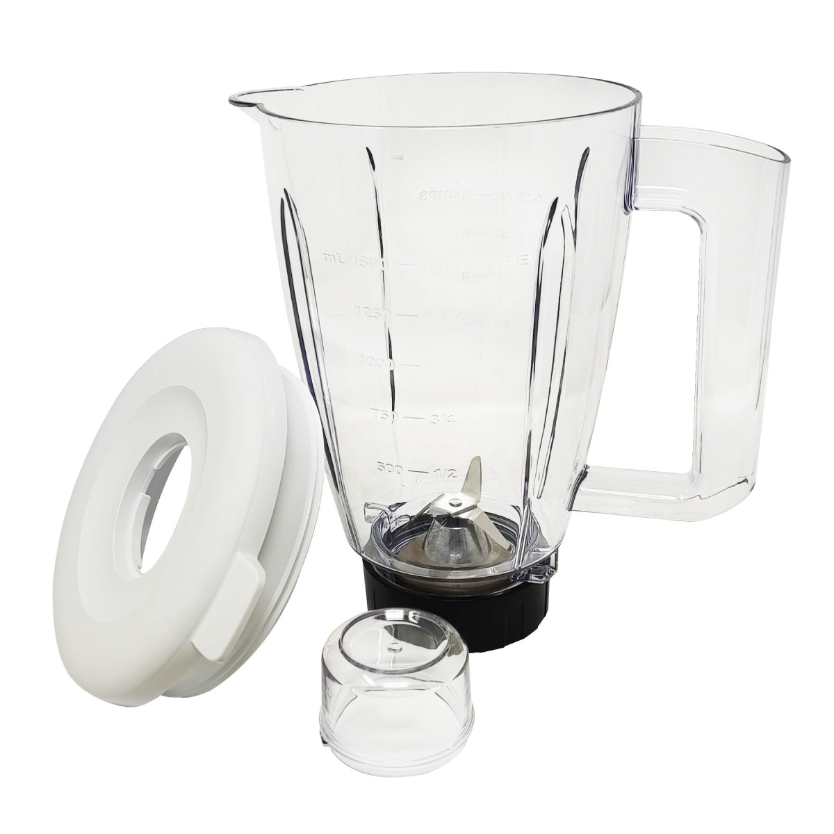 Licuadora 2 Velocidades + Pulso Vaso de Plástico Decakila KUJB043W (Caja de 4 piezas)
