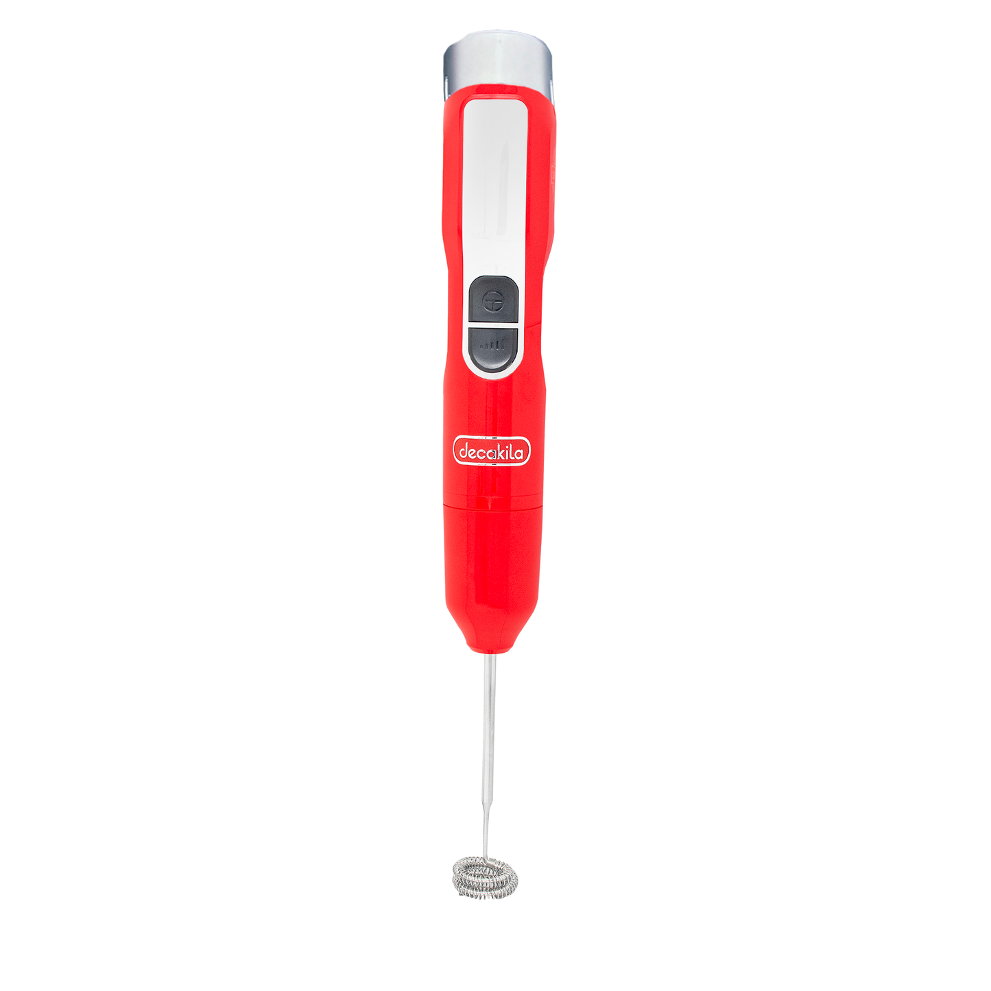Batidora de Inmersión 5 Velocidades con Accesorios 5 en 1 Inalámbrica con Batería Recargable Rojo Decakila KUJB056R (Caja de 6 Piezas)