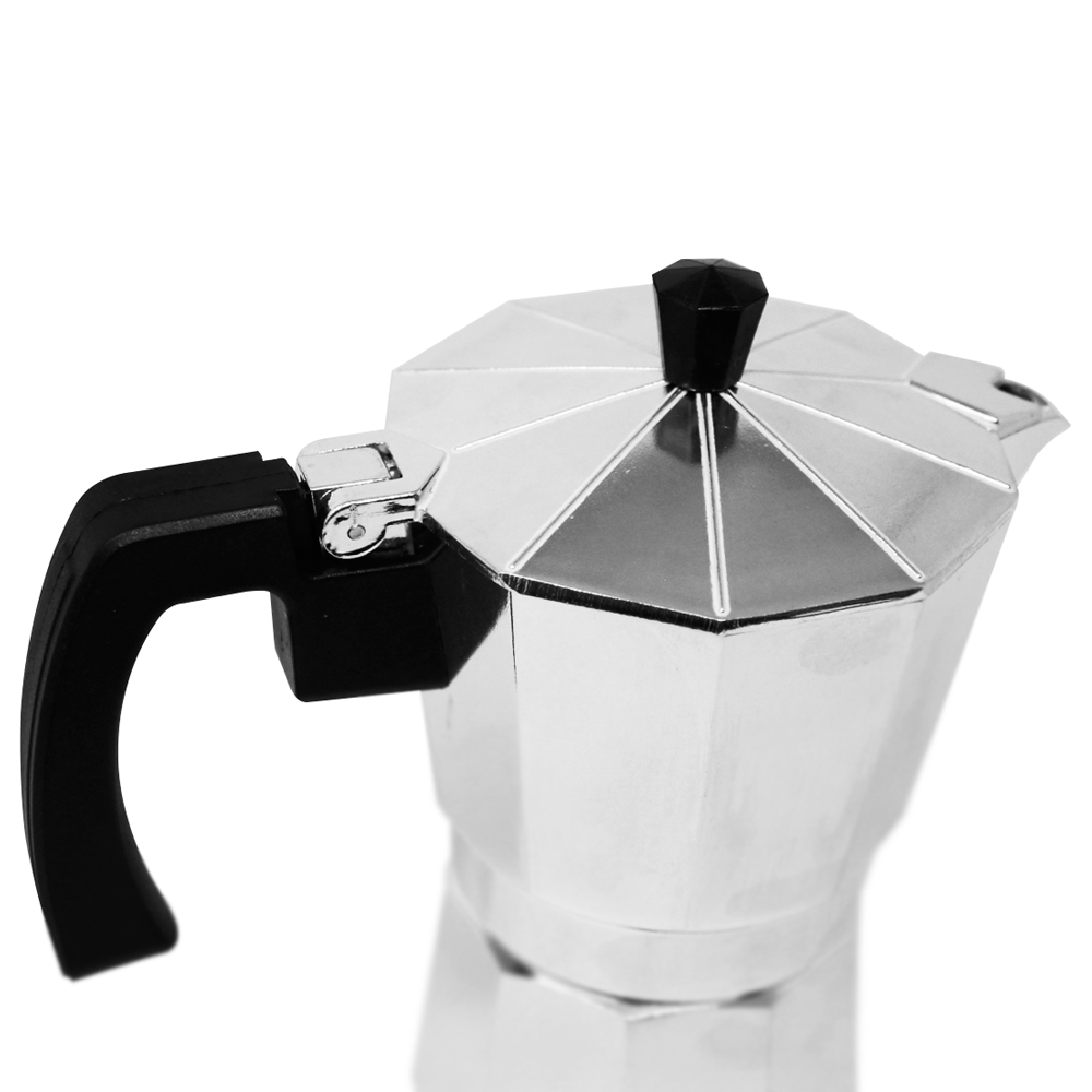 Cafetera de Expresso Italiana 6 Tazas de Aluminio Decakila KMCF023M (Caja de 24 Piezas)