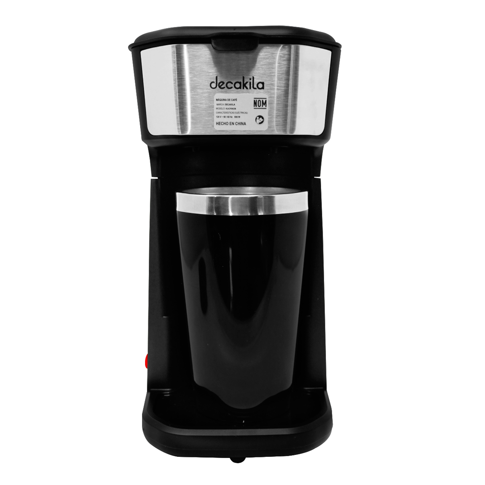 Cafetera de Goteo Personal con Vaso Térmico de 400 ml 600 W Decakila KUCF002B (Caja de 6 Piezas)