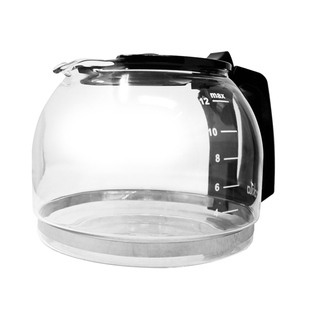 Cafetera de Goteo 12 Tazas (1.5 L) 900 W Negro Decakila KUCF012B (CAJA DE 4 PZAS)