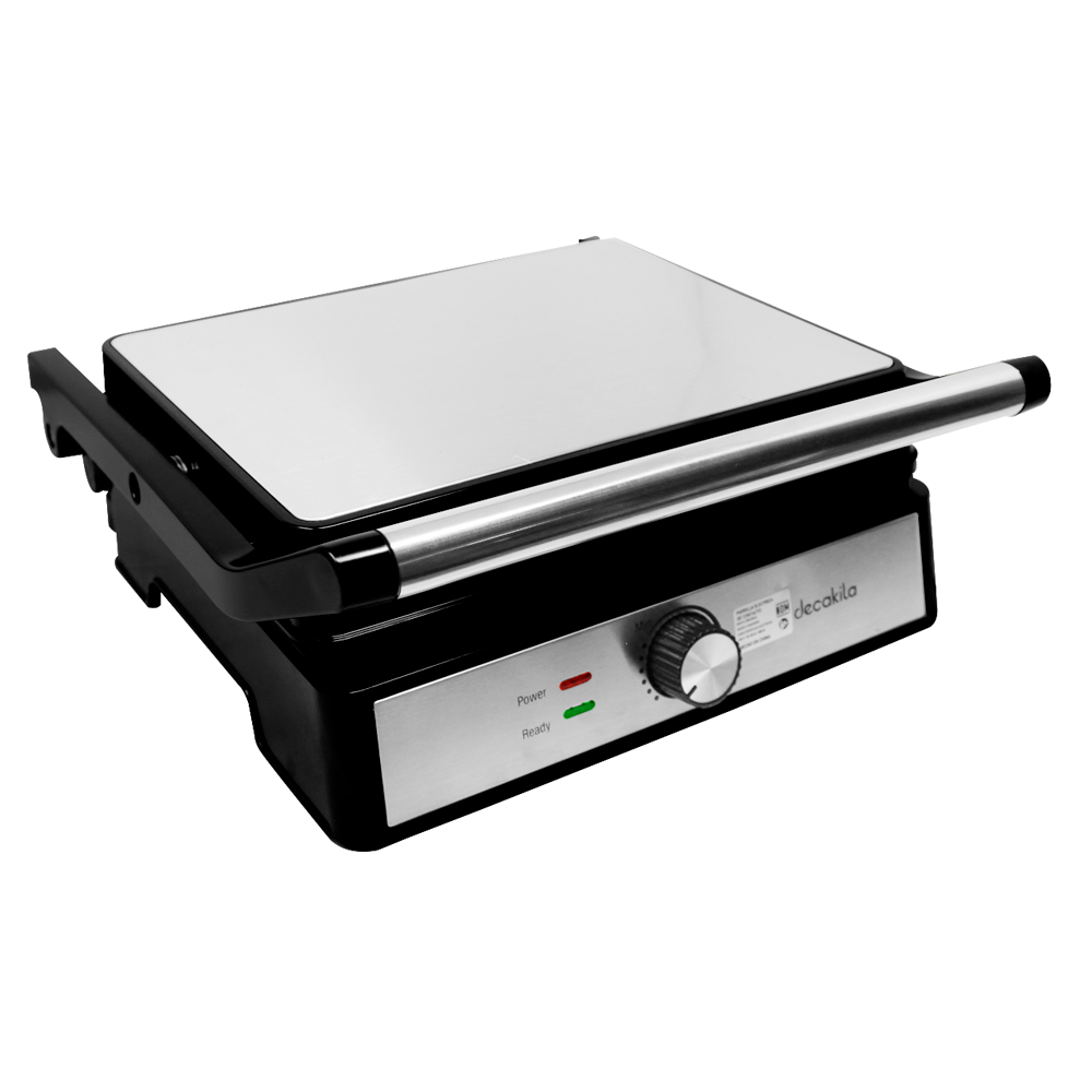 Parrilla Grill de Contacto con Temperatura Ajustable Decakila KUEC031B