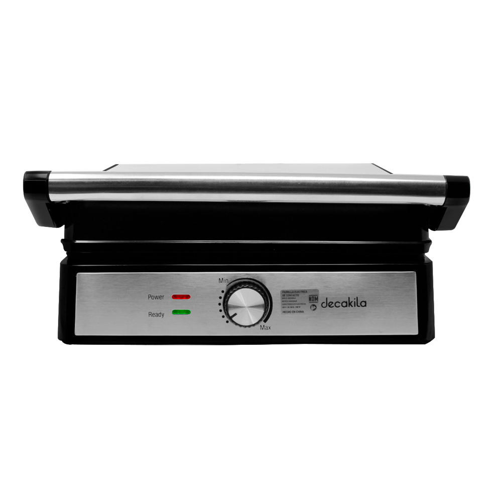 Parrilla Grill de Contacto con Temperatura Ajustable Decakila KUEC031B