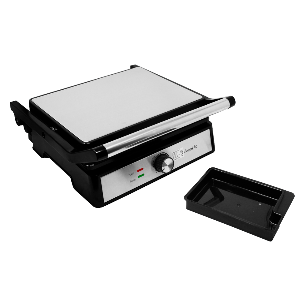Parrilla Grill de Contacto con Temperatura Ajustable Decakila KUEC031B