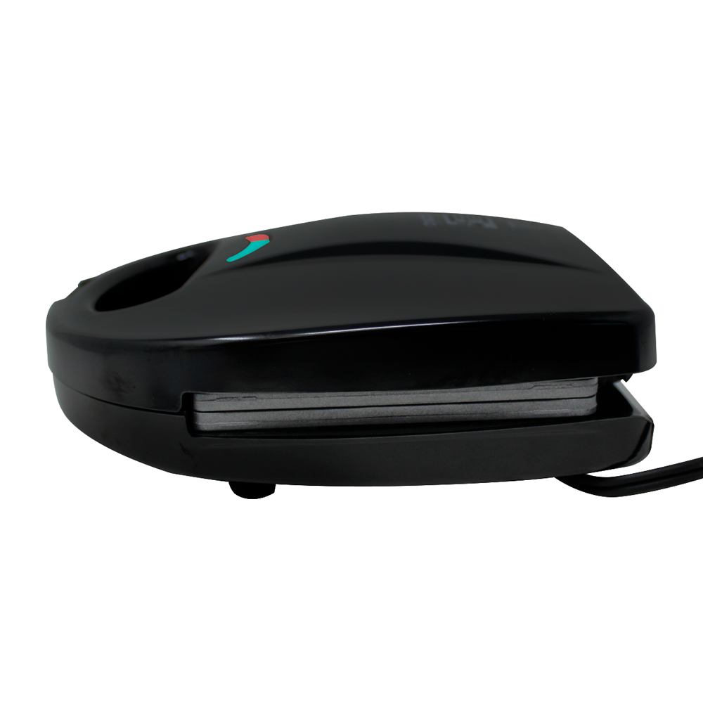 Sandwichera 2 Panes con Antiadherente 750 W Negro Decakila KUEC046B (Caja de 6 Piezas)