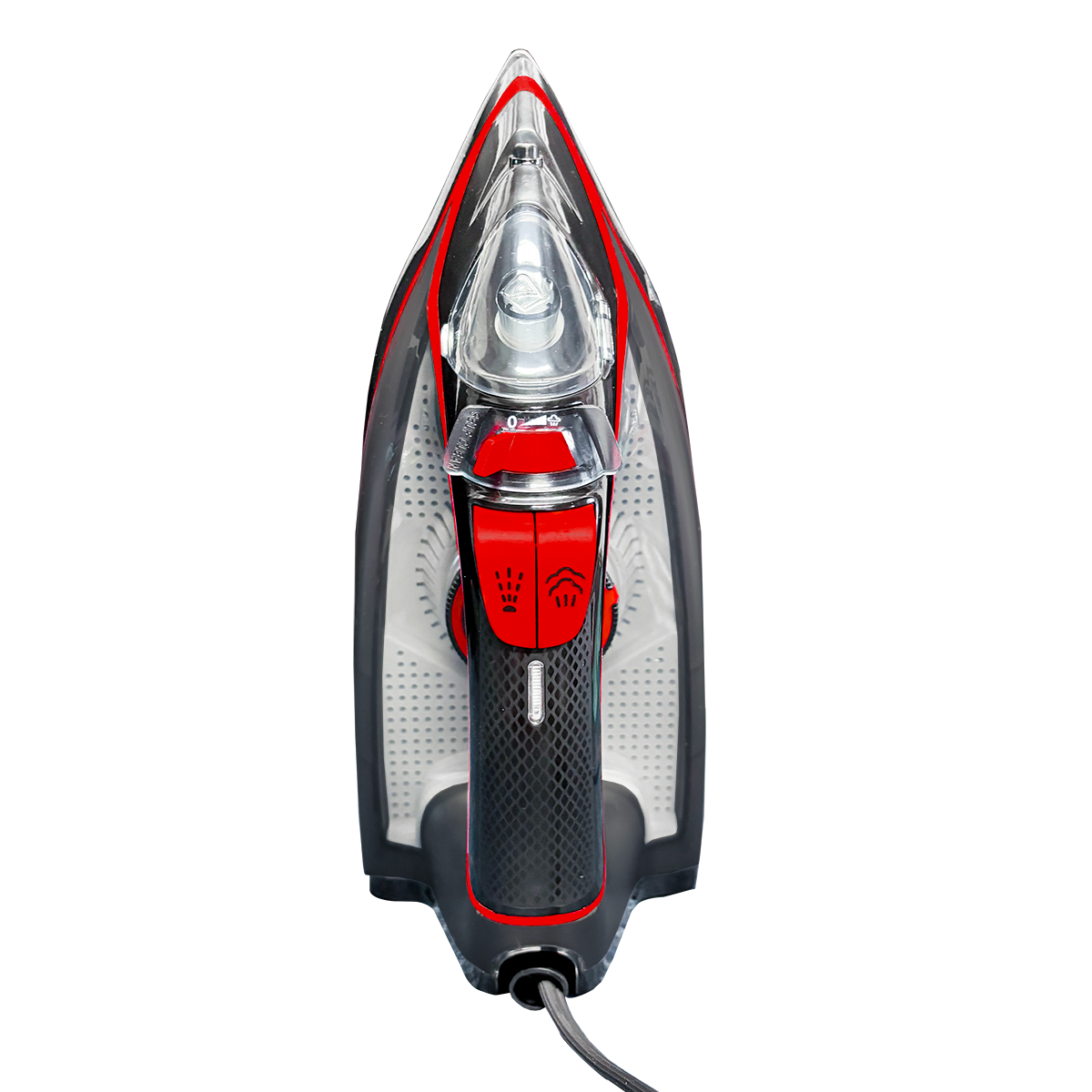 Plancha de Vapor Suela Antiadherente 1700 W Negro/Rojo Decakila KUEN001W