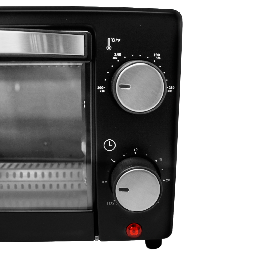 Horno Tostador 10 L 650 W Negro Decakila KUEV007B