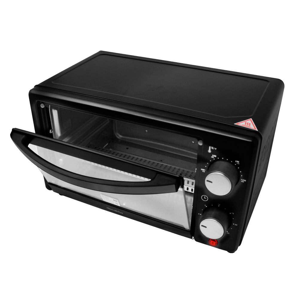 Horno Tostador 10 L 650 W Negro Decakila KUEV007B