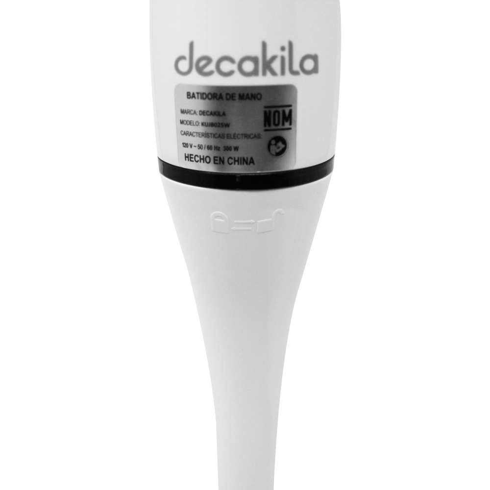 Batidora de Inmersión 2 Velocidades 300 W Blanca Decakila KUJB025W