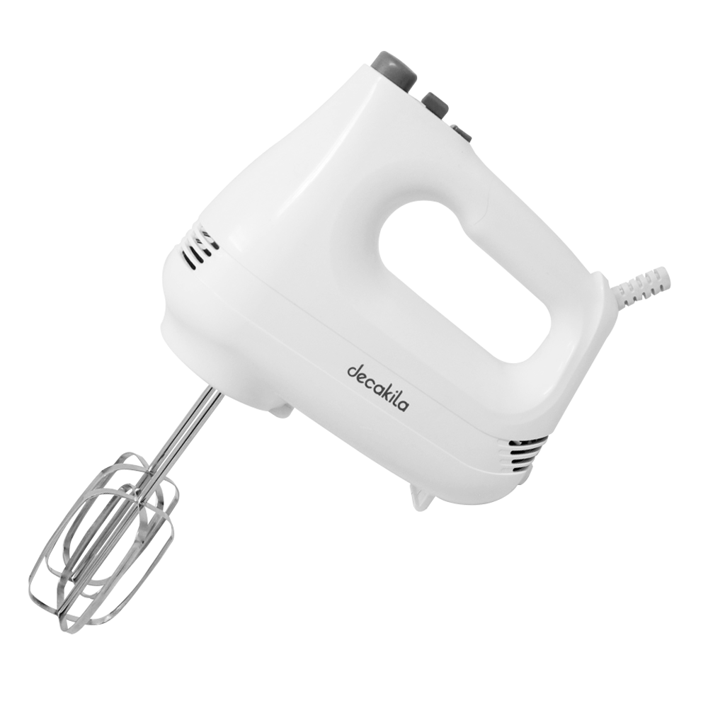 Batidora de Mano 6 Velocidades 150 W Blanca Decakila KUMX001W (Caja de 6 Piezas)