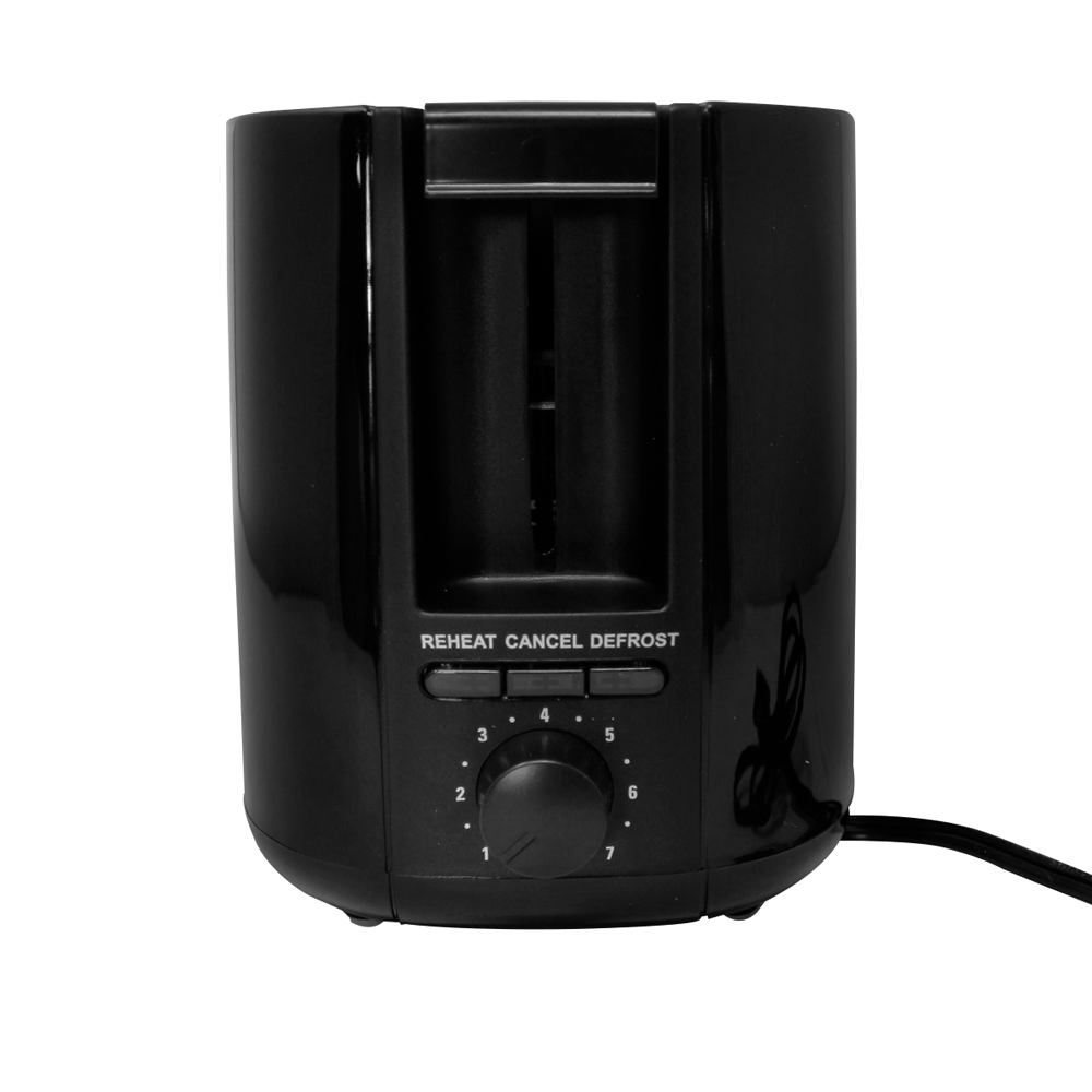 Tostador 2 Rebanadas 750 W Negro Decakila KUTS008B (Caja de 6 Piezas)