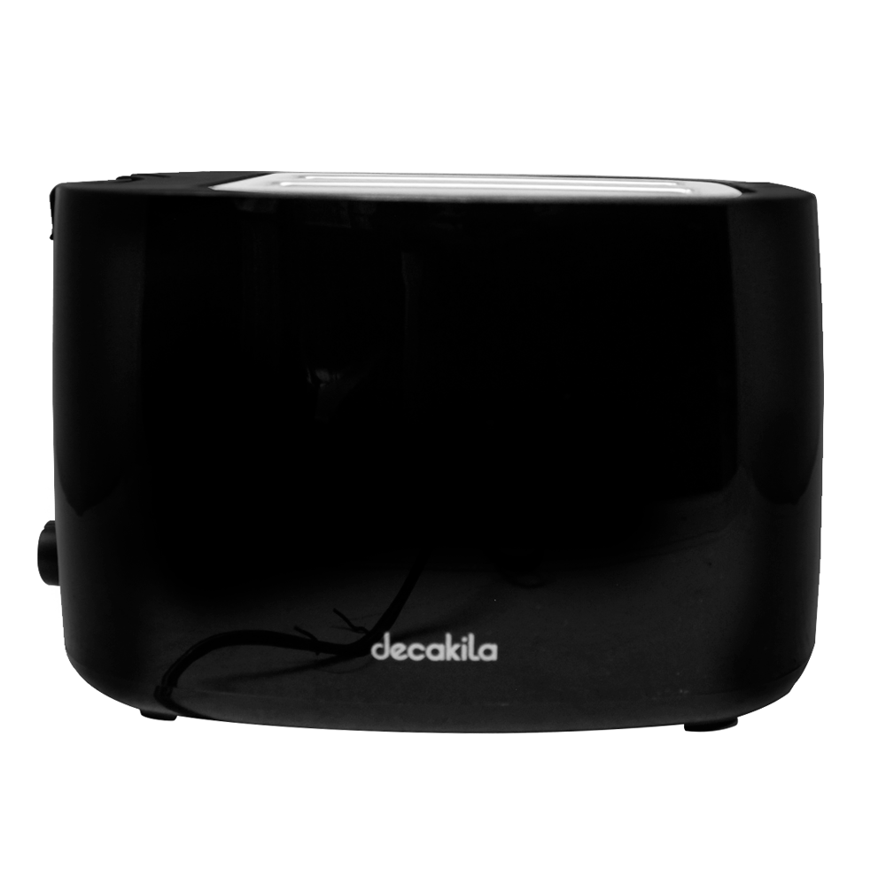 Tostador 2 Rebanadas 750 W Negro Decakila KUTS008B (Caja de 6 Piezas)