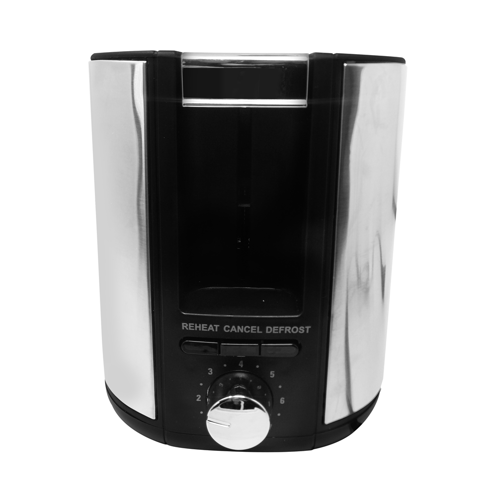 Tostador 2 Rebanadas Acero Inoxidable 750 W Decakila KUTS009M (Caja de 6 Piezas)
