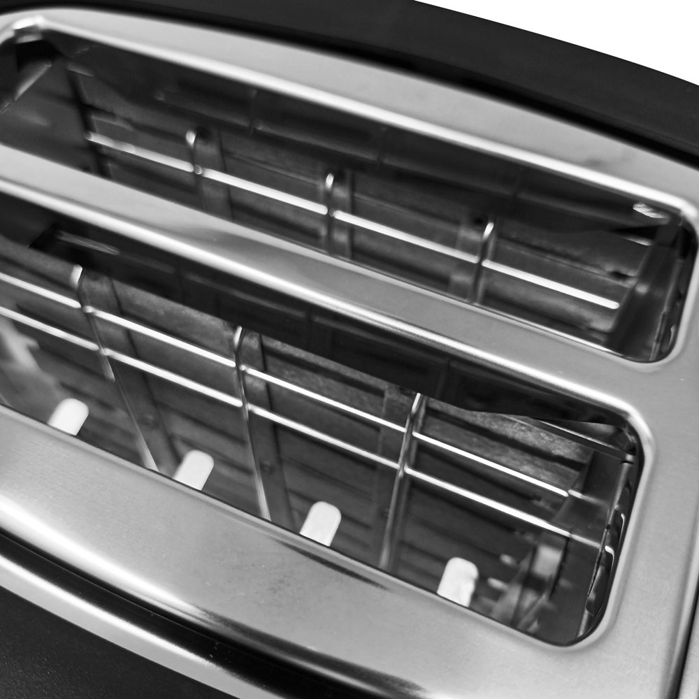 Tostador 2 Rebanadas Acero Inoxidable 750 W Decakila KUTS009M (Caja de 6 Piezas)