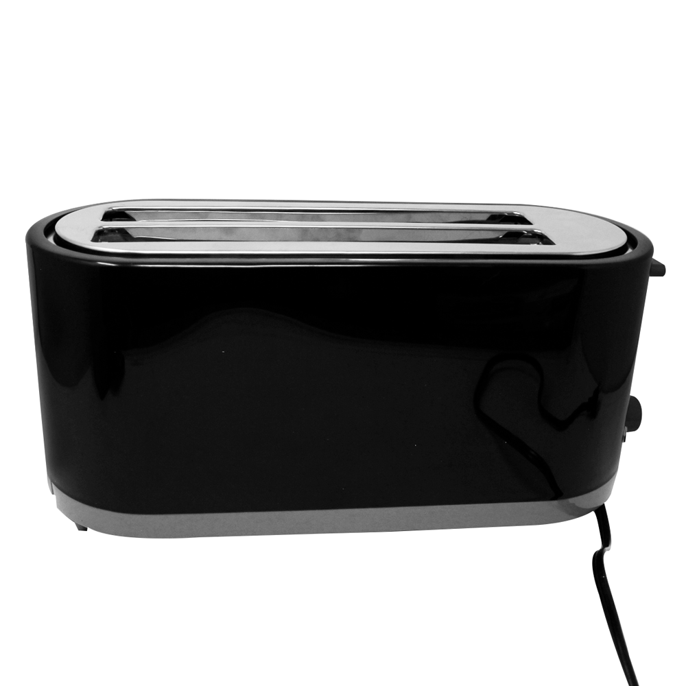Tostador Multifunción 4 Rebanadas 1400 W Negro Decakila KUTS011B (Caja de 6 Piezas)