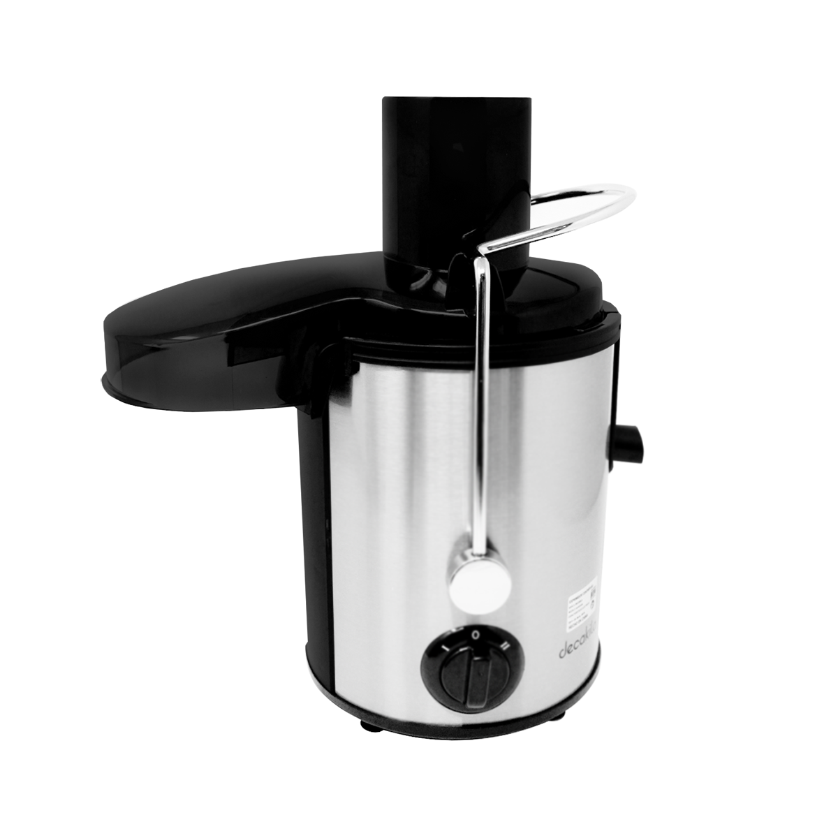 Extractor de Jugo Centrífugo Boca Ancha 350 W Decakila KUJC010B (Caja de 4 Piezas)