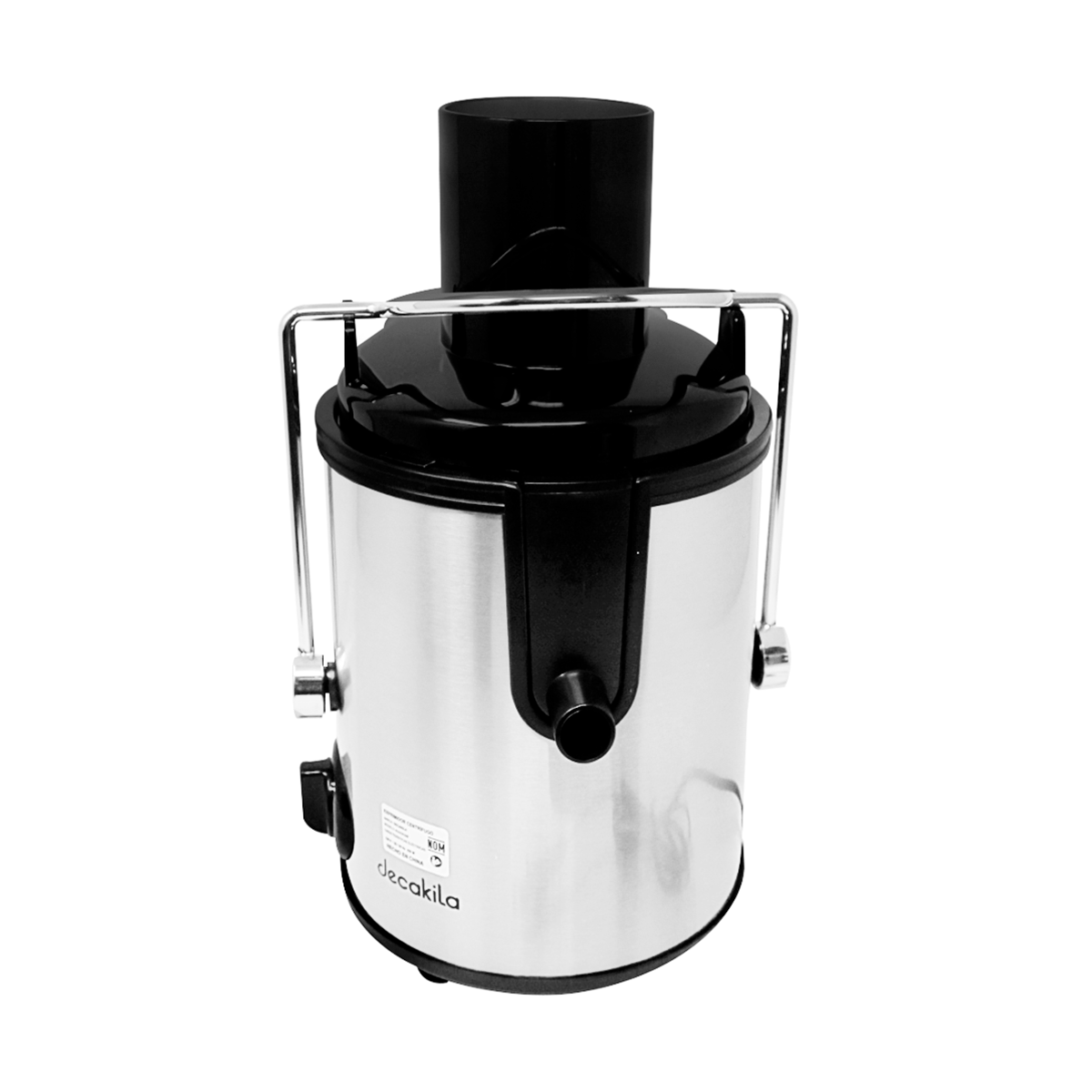 Extractor de Jugo Centrífugo Boca Ancha 350 W Decakila KUJC010B (Caja de 4 Piezas)
