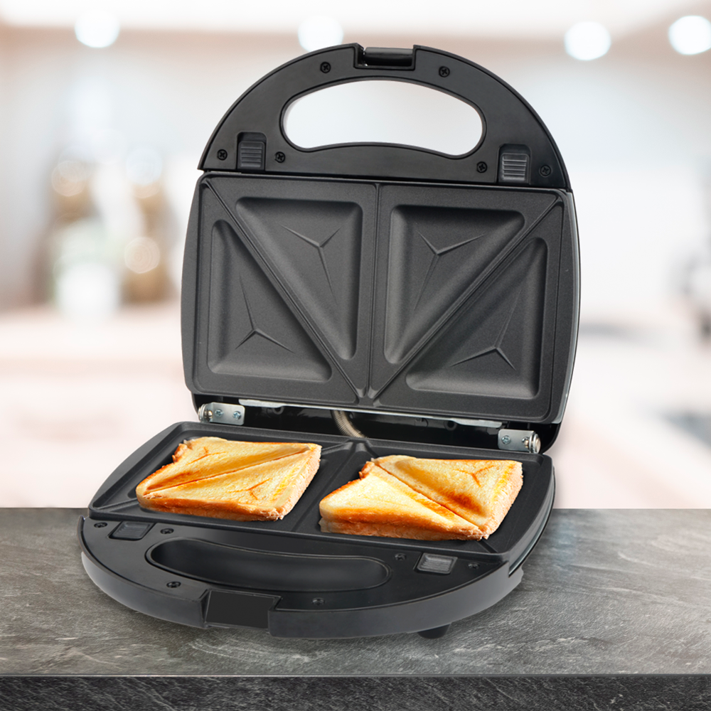 Sandwichera 3 en 1 Placas Intercambiables 750 W Decakila KUEC048M