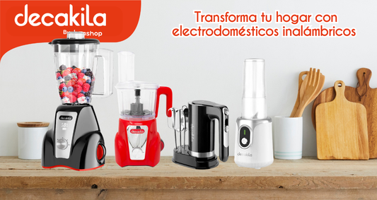 Libertad sin cables: transforma tu hogar con electrodomésticos inalámbricos