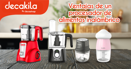 Ventajas de un procesador de alimentos inalámbrico