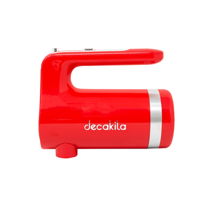 Batidora de Mano 7 Velocidades Inalámbrica con Accesorios Roja Decakila KMMX006R
