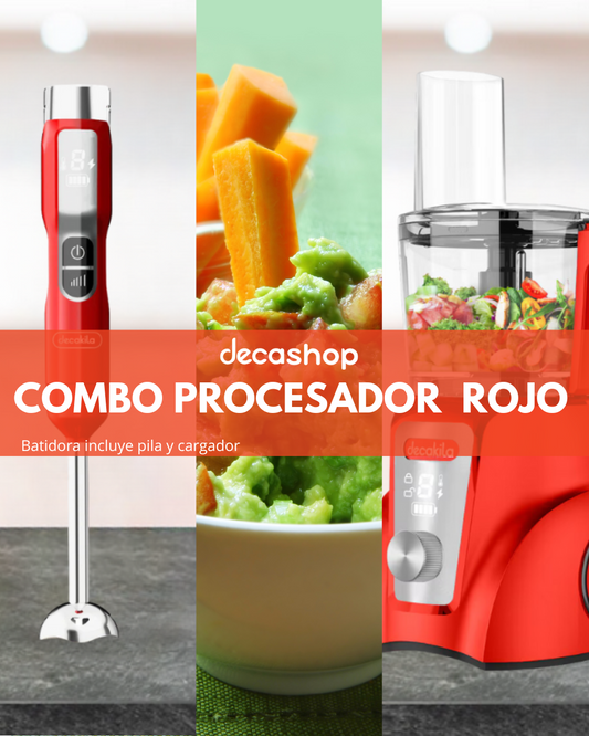 Combo Procesador Rojo