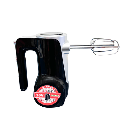 Batidora de Mano 7 Velocidades Inalámbrica de Batería Negra Decakila KMMX022B (Caja de 6 Piezas)
