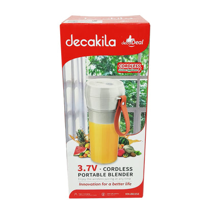 Combo Personal: Cafetera Personal con Termo + Licuadora Personal Inalámbrica Decakila