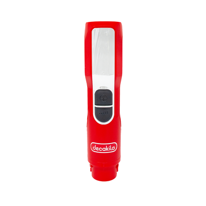 Batidora de inmersión 5 en 1 con accesorios 2 velocidades Inalámbrica de Batería Roja Decakila KMJB055R (Caja de 8 Piezas)