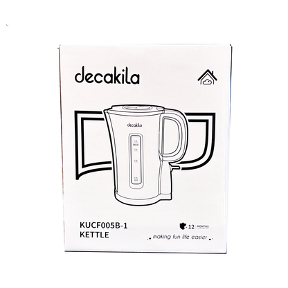 Paquete desayuno: Cafetera, Tostador, y Hervidor Decakila KUCF005B