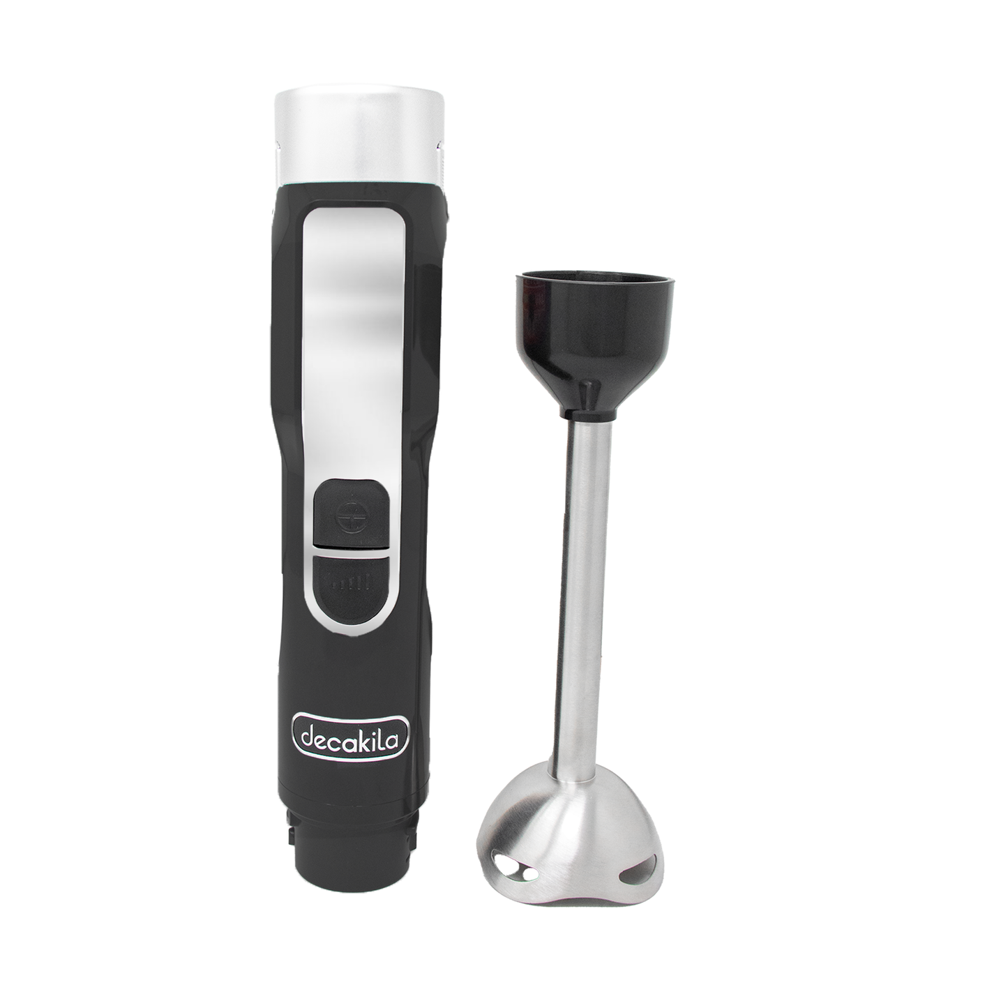 Batidora de Inmersión 5 Velocidades con Accesorios 5 en 1 Inalámbrica con Batería Recargable Negra Decakila KUJB056B