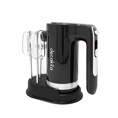 Batidora de Mano 7 Velocidades Inalámbrica con Accesorios Negro Decakila KMMX006B