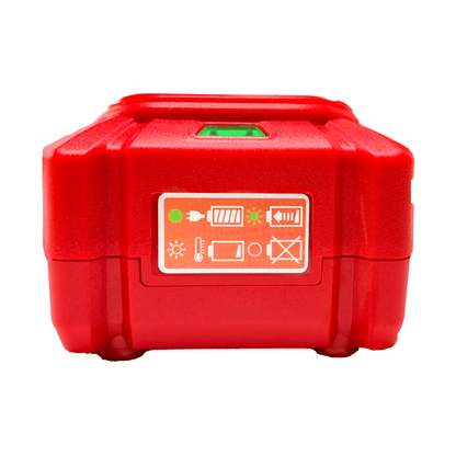 Batidora de Mano 7 Velocidades Inalámbrica con Batería Recargable Rojo Decakila KUMX023R