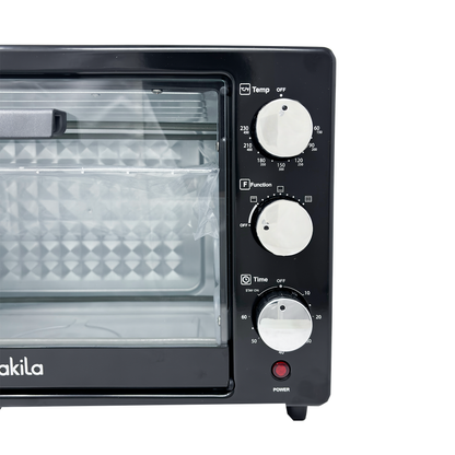 Horno Tostador Eléctrico 22 L Negro Decakila KUEV023B (Caja con 4 piezas)