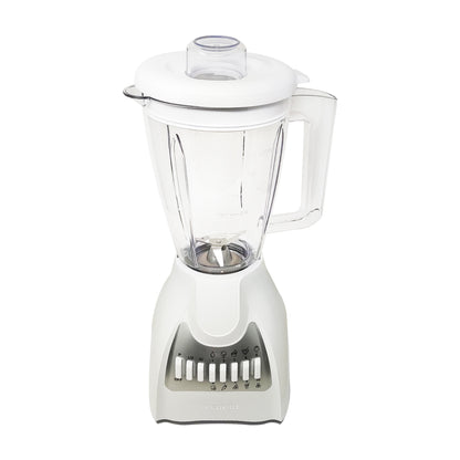 Licuadora 10 Velocidades Vaso de Plástico Blanca Decakila KUJB044W (Caja de 4 Piezas)
