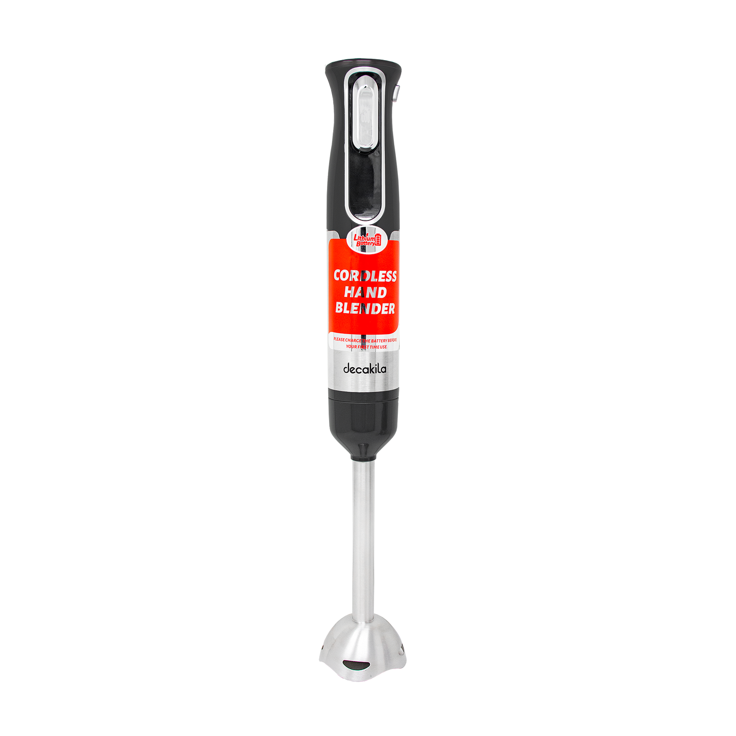 Batidora de Inmersión Inalámbrica con Accesorios 5 en 1 Negro Decakila KMJB021B (Caja de 6 Piezas)