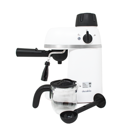 Cafetera de Expresso 4 Tazas (240 ml) 800 W Decakila KUCF007W (CAJA DE 4 PZAS)