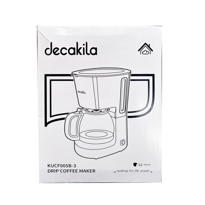 Paquete desayuno: Cafetera, Tostador, y Hervidor Decakila KUCF005B